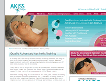 Tablet Screenshot of akiss.com.au